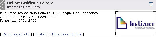 Exemplo de Anuncio com Link Saiba Mais