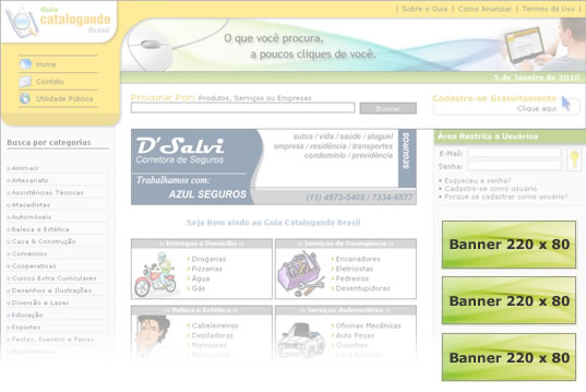 Exemplo de Anuncio com Link Saiba Mais